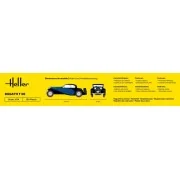 STARTER KIT Bugatti T 50 - Heller 56706