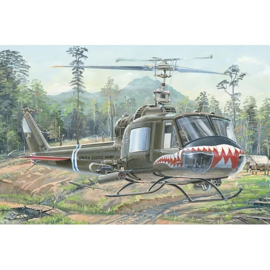 UH-1 Huey B/C, 1/18 - Hobby Boss 81807