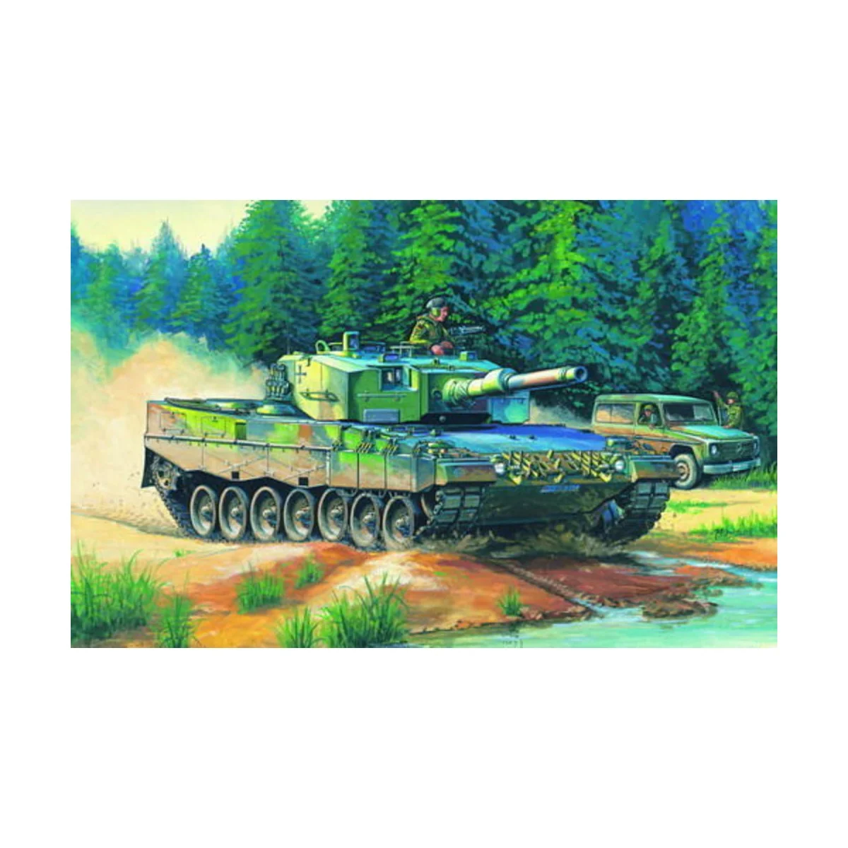 German Leopard 2 A4 tank, 1/35 - Hobby Boss 82401