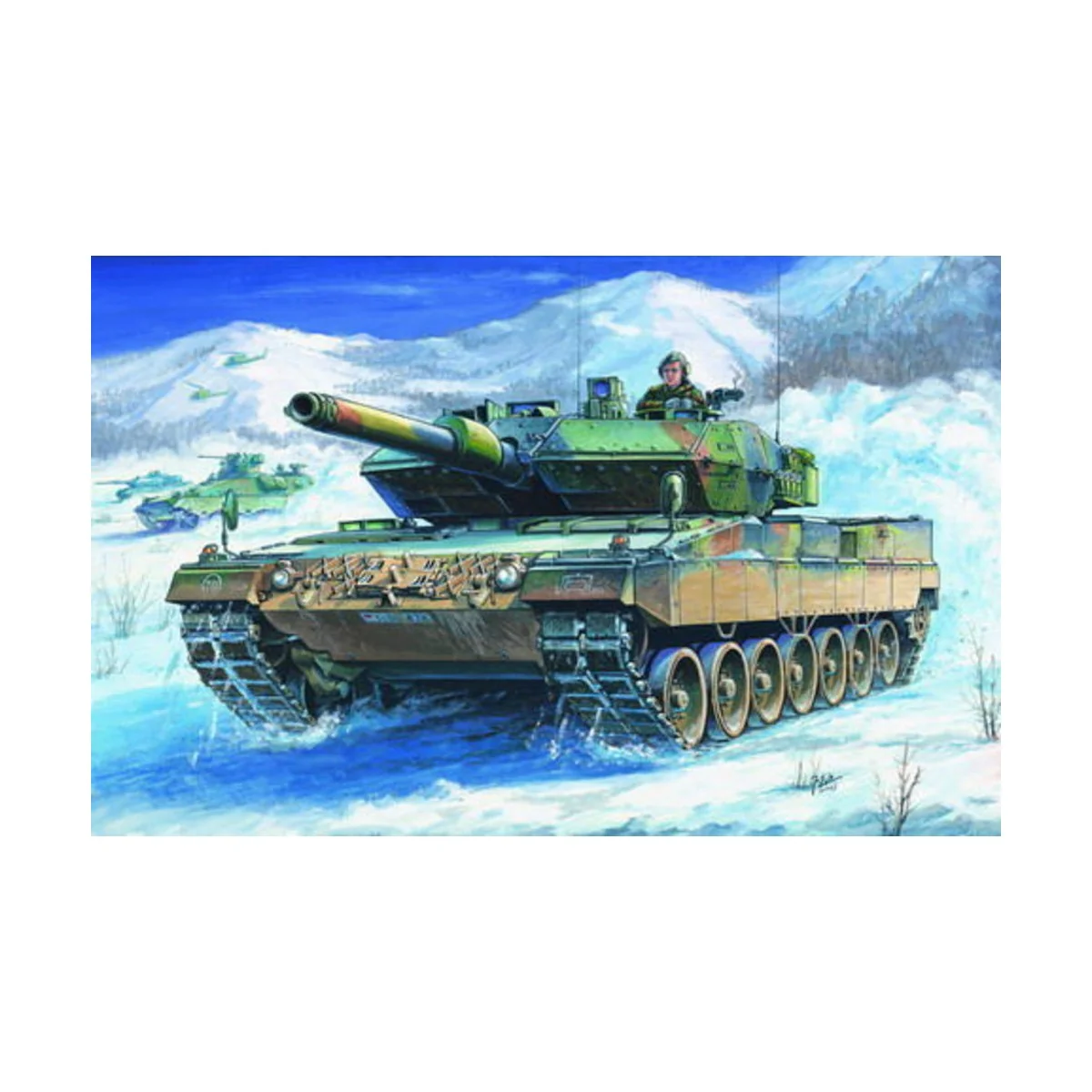 German Leopard 2 A5/A6 tank - Hobby Boss 82402