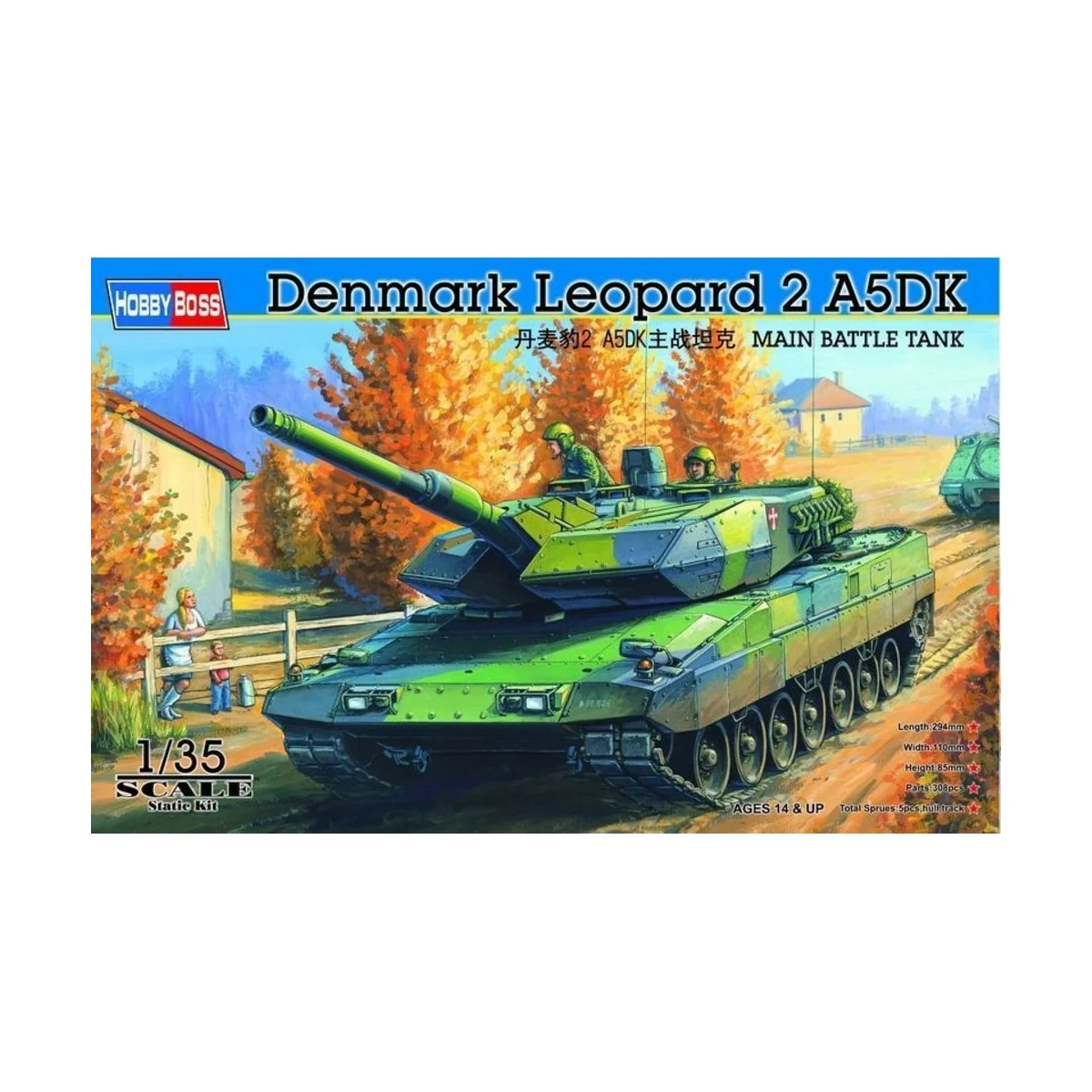 Danish Leopard 2A5 DK Tank - Hobby Boss 82405