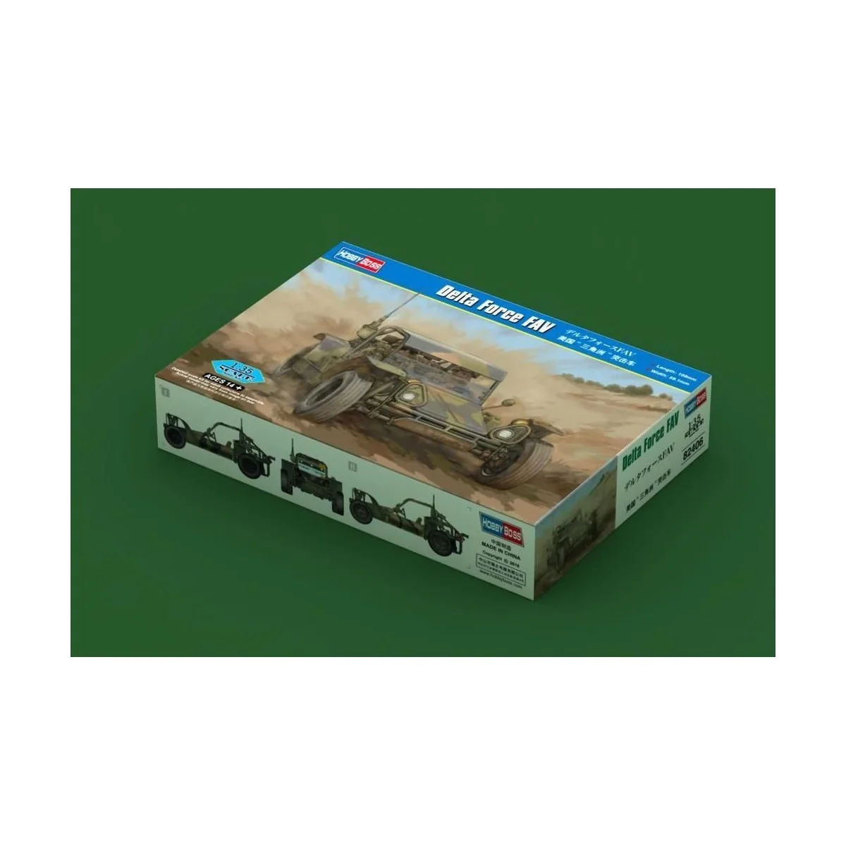 Delta Force FAV, 1/35 - Hobby Boss 82406