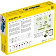 STARTER KIT Bugatti T 50, 1/24 - Heller 56706