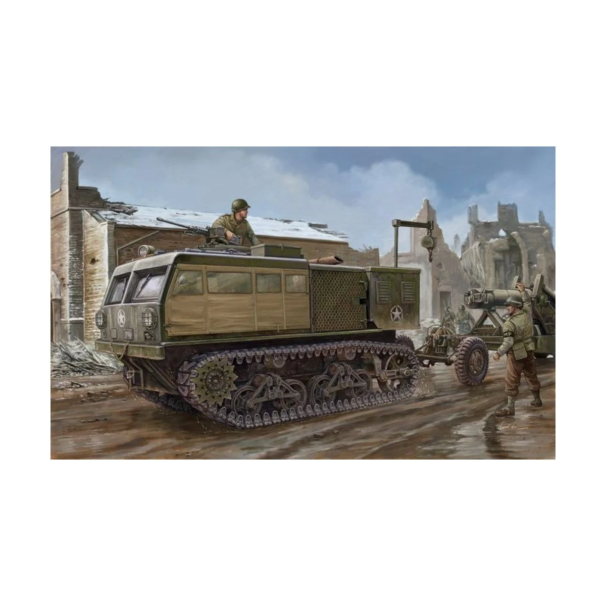 M4 High Speed Tractor(155mm/8-in./240mm), 1/35 - Hobby Boss 82408