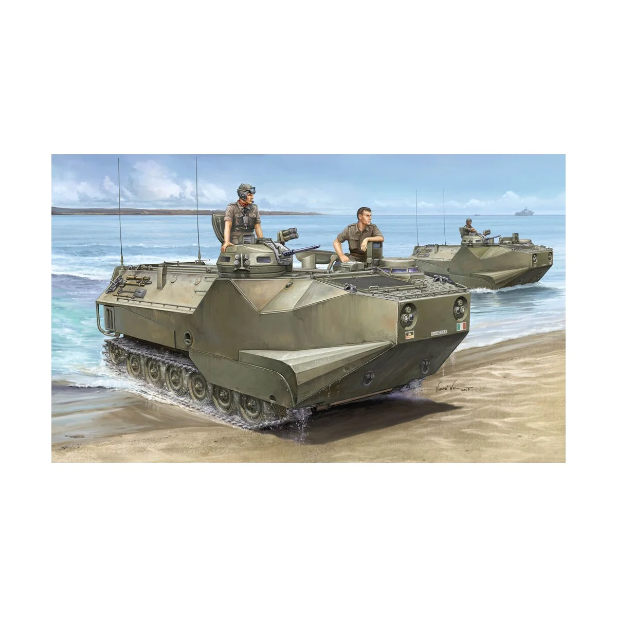 LVTP-7 Landing Vehicle Tracked- Personal, 1/35 - Hobby Boss 82409