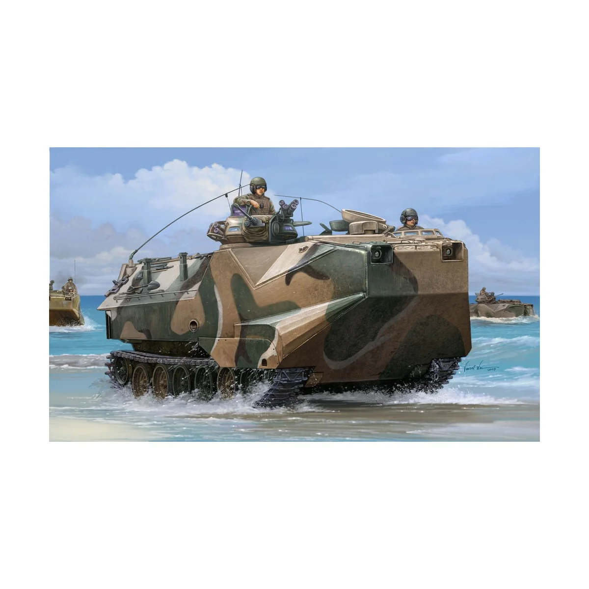 AAVP-7A1 Assault Amphibian Vehicle Personnel, 1/35 - Hobby Boss 82410