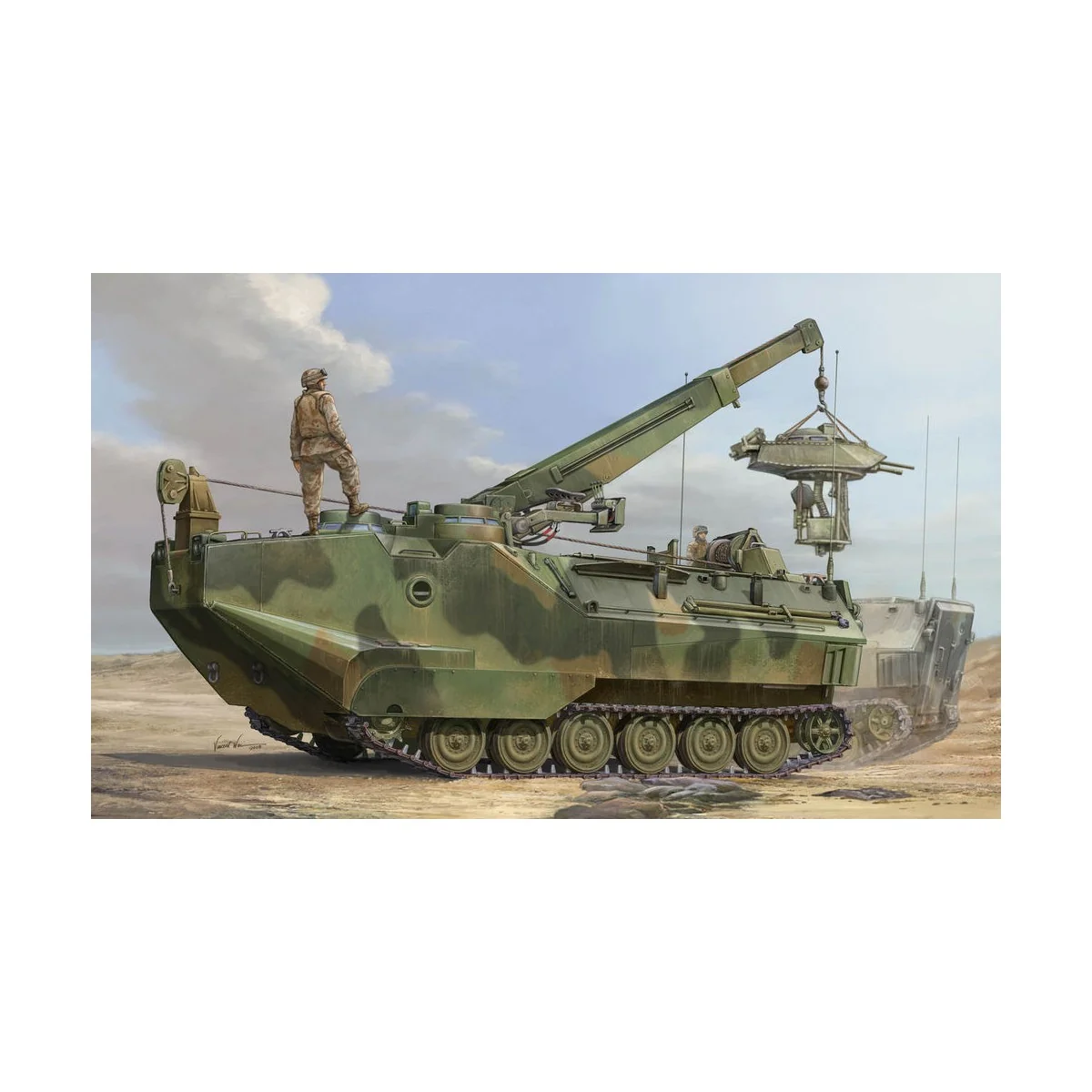 AAVR-7A1 Assault Amphibian Vehicle Recovery - Hobby Boss 82411