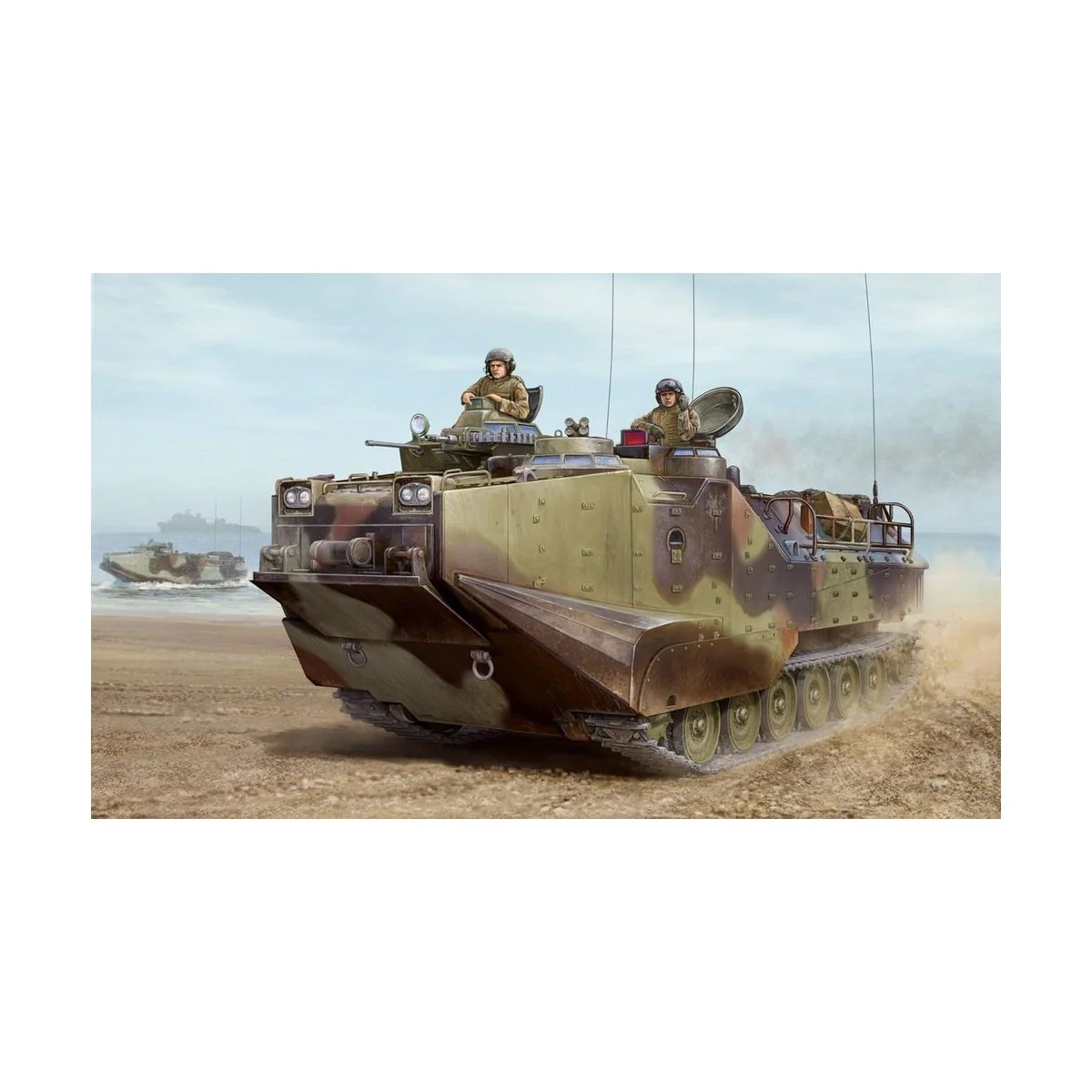 AAVP-7A1 Assault Amphibious Vehicle (w/mounting bosses) - Hobby Bos...