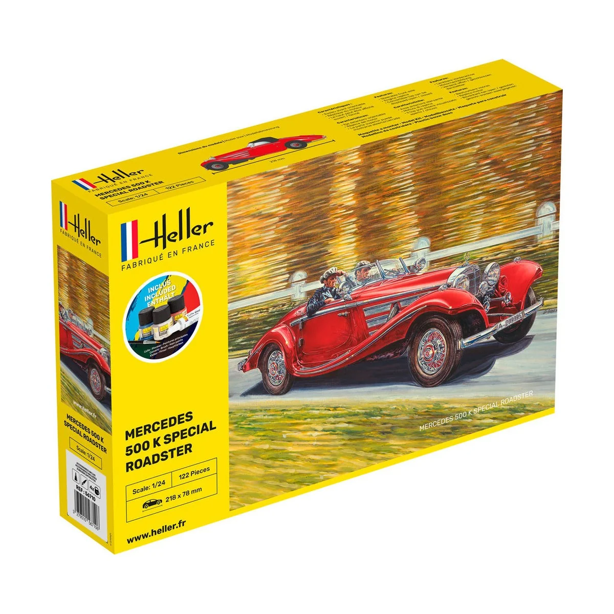 STARTER KIT 500 K Special Roadster - Heller 56710