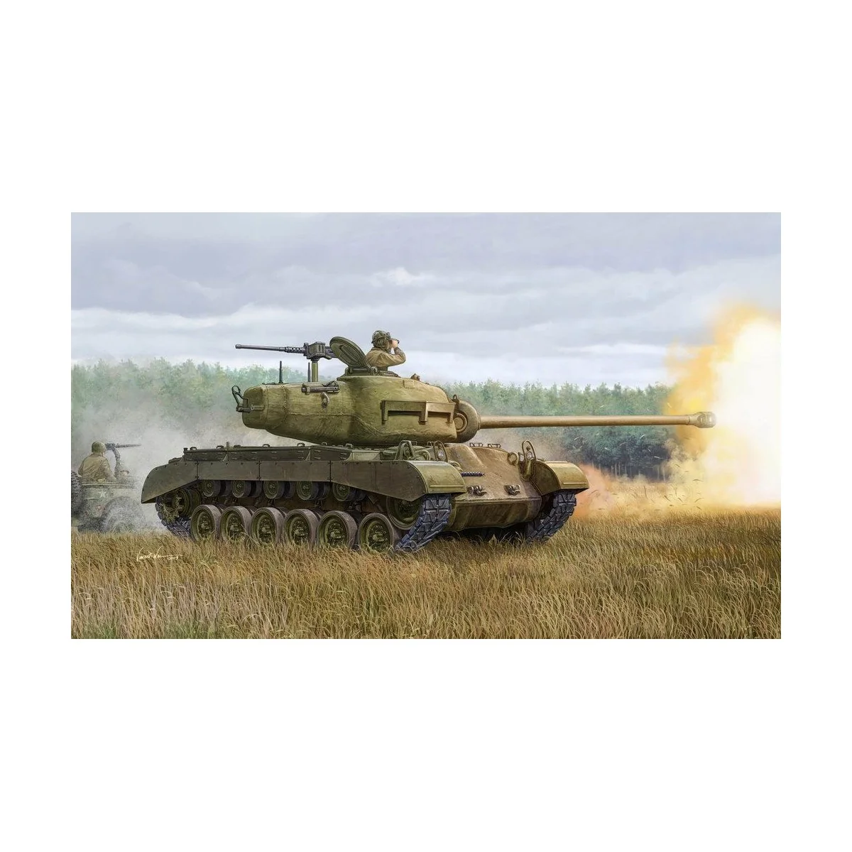 T26E4 Pershing Late Production, 1/35 - Hobby Boss 82428 T26E4 Pershing Late Production, 1/35 - Hobby Boss 82428