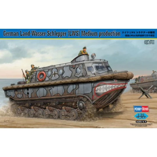 German Land-Wasser-Schlepper (LWS) Medium production, 1/35 - Hobby ... German Land-Wasser-Schlepper (LWS) Medium production, 1/35 - Hobby ...