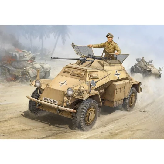 Sd.Kfz. 222 Leichter Panzerspahwagen 2cm - Hobby Boss 82442