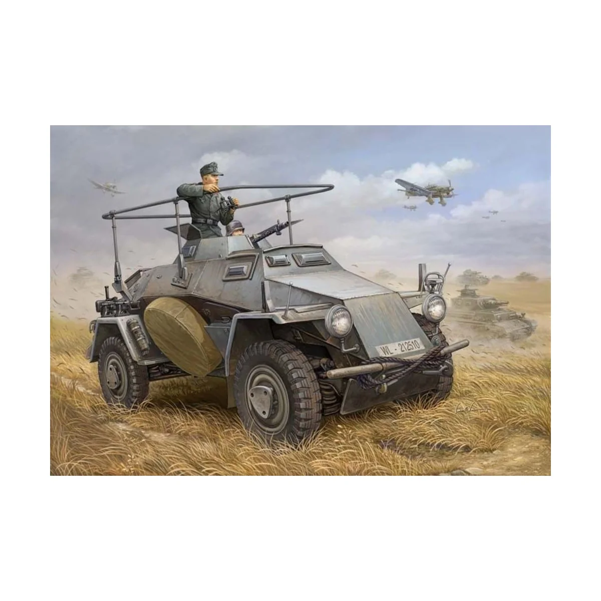 Sd. Kfz 223 Leichter PanzerspahwagenFunk, 1/35 - Hobby Boss 82443 Sd. Kfz 223 Leichter PanzerspahwagenFunk, 1/35 - Hobby Boss 82443