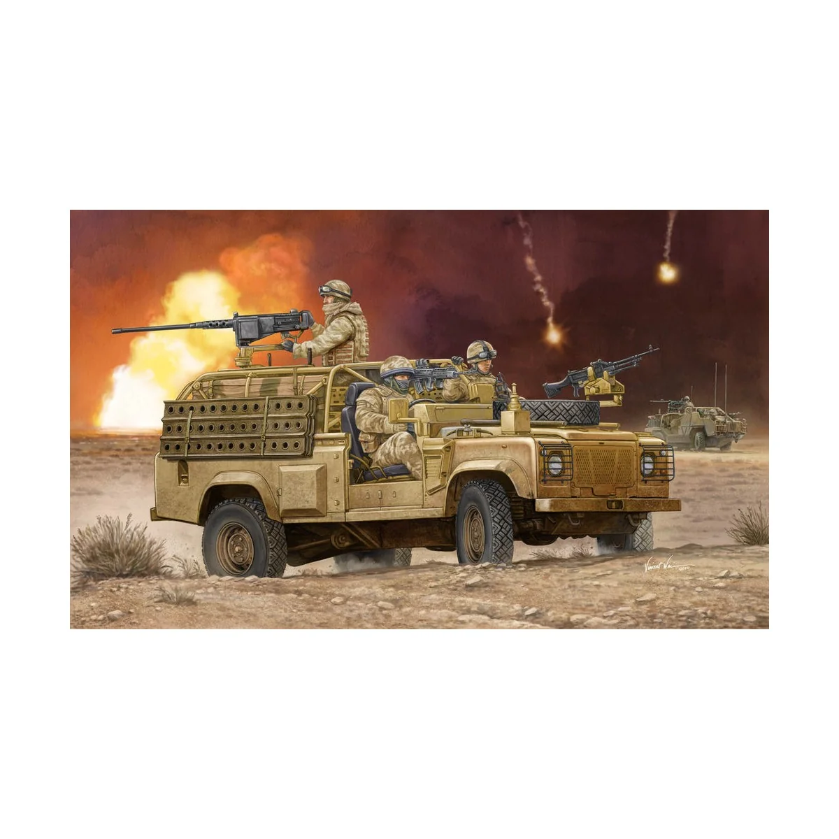 Land Rover Wolf WMIK, 1/35 - Hobby Boss 82446