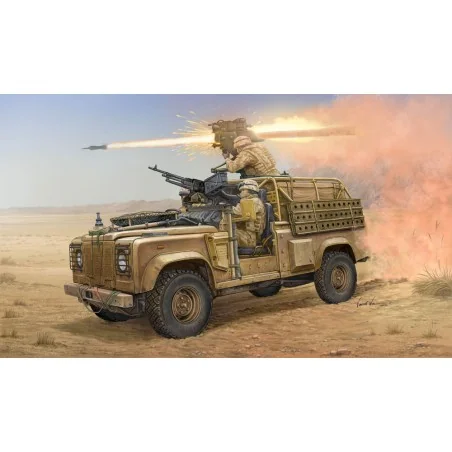 Land Rover WMIK w/MILAN ATGM, 1/35 - Hobby Boss 82447