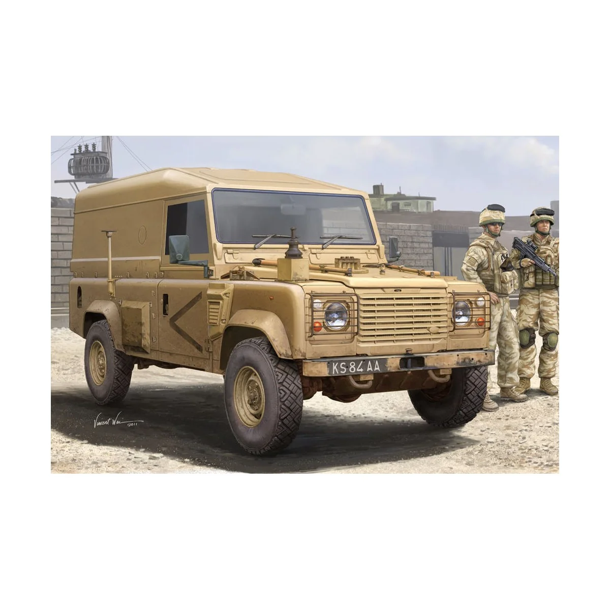Defender110 HardTop, 1/35 - Hobby Boss 82448
