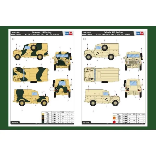 Defender110 HardTop, 1/35 - Hobby Boss 82448