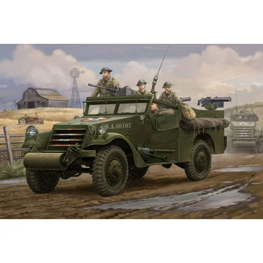 M3A1 Scout Car 'White' Early Version, 1/35 - Hobby Boss 82451