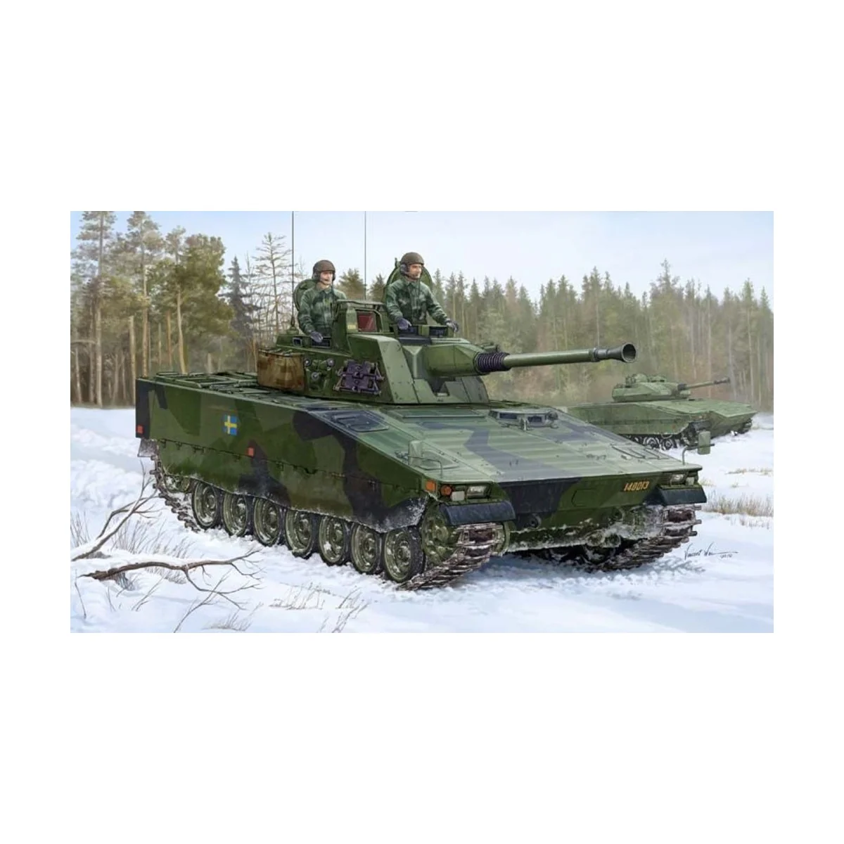 Sweden CV90-40 IFV, 1/35 - Hobby Boss 82474 Sweden CV90-40 IFV, 1/35 - Hobby Boss 82474
