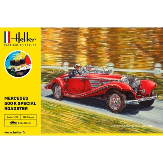 STARTER KIT 500 K Special Roadster - Heller 56710
