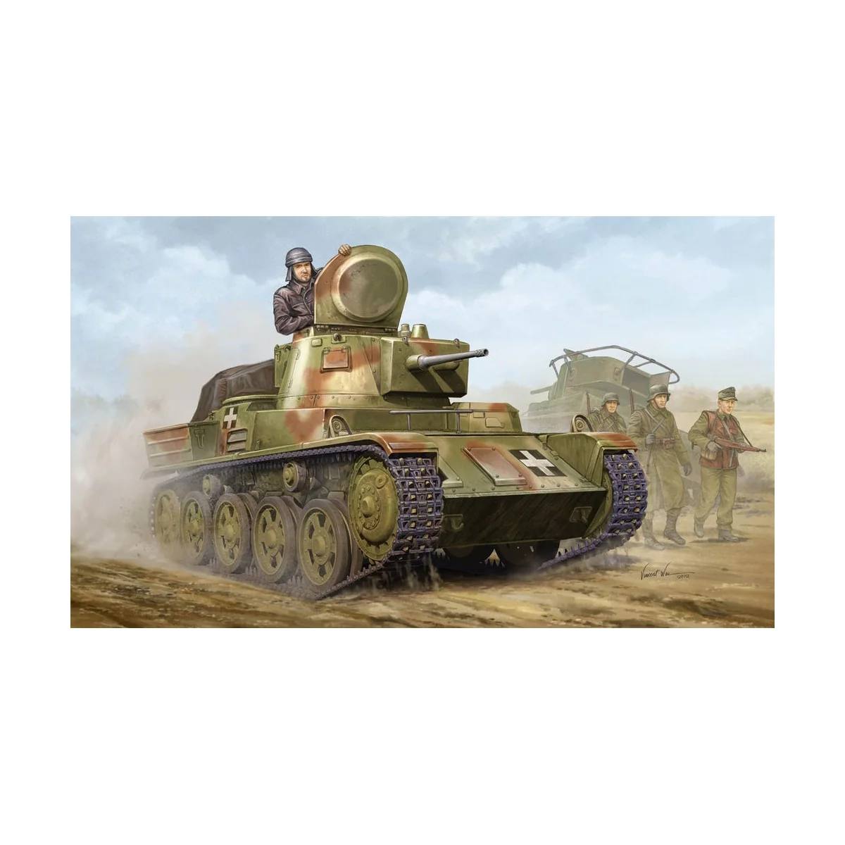 Hungarian Light Tank 38M Toldi II (B40), 1/35 - Hobby Boss 82478 Hungarian Light Tank 38M Toldi II (B40), 1/35 - Hobby Boss 82478