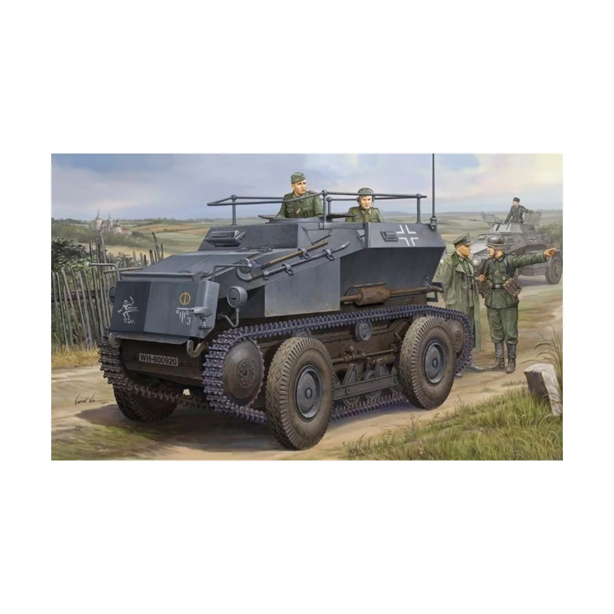 German Sd.Kfz.254 Tracked Armoured car - Hobby Boss 82491