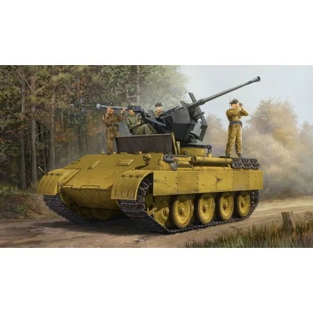 German Panther asuf.D Flak Bergepanther, 1/35 - Hobby Boss 82492