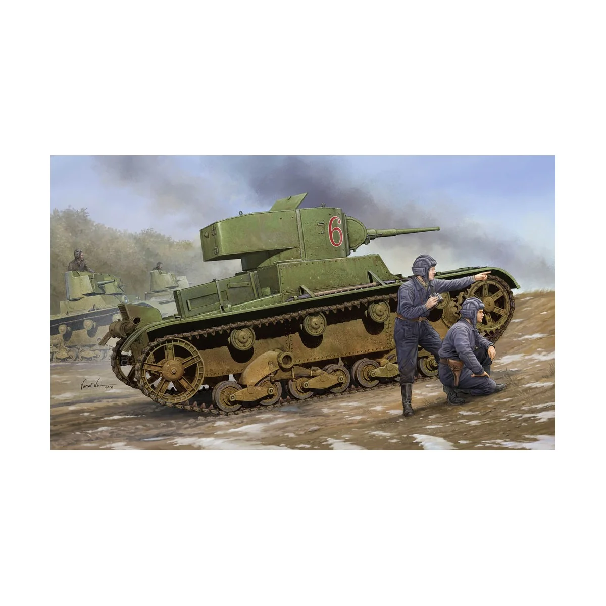 Soviet T-26 Light Infantry Tank Mod.1933 - Hobby Boss 82495