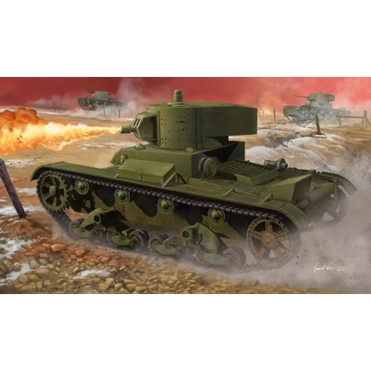 Soviet OT-130 Flame Thrower, 1/35 - Hobby Boss 82498 Soviet OT-130 Flame Thrower, 1/35 - Hobby Boss 82498