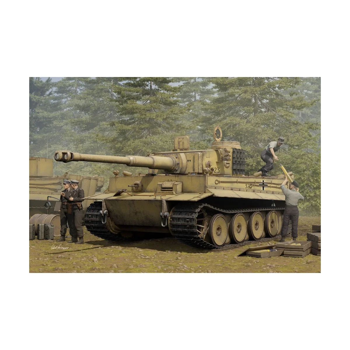 Pz.Kpfw. VI Tiger 1- Early - Hobby Boss 82607