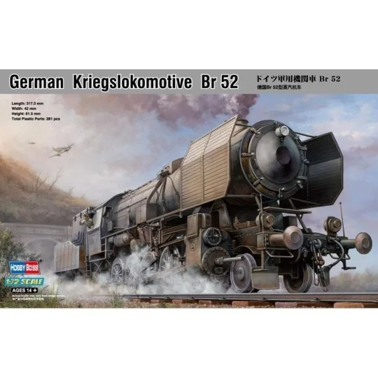 German Kriegslokomotive BR-52 - Hobby Boss 82901