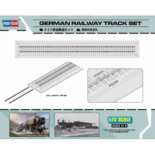 German Railway Track set - Hobby Boss 82902