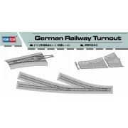 German Railway Turnout, 1/72 - Hobby Boss 82909