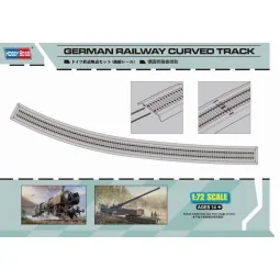 German Railway Curved Track, 1/72 - Hobby Boss 82910