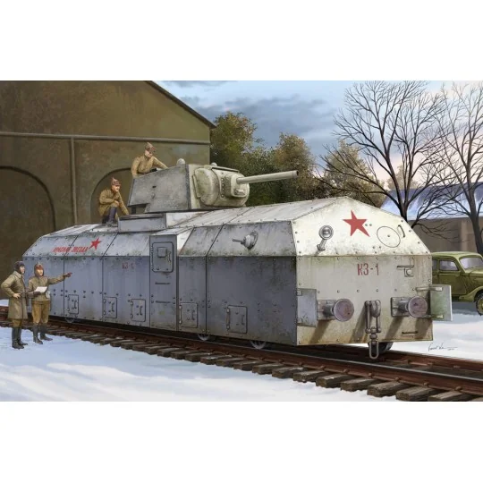 Soviet Armoured Train, 1/72 - Hobby Boss 82912