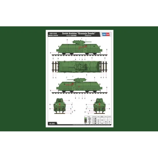 Soviet Armoured Train - Hobby Boss 82912