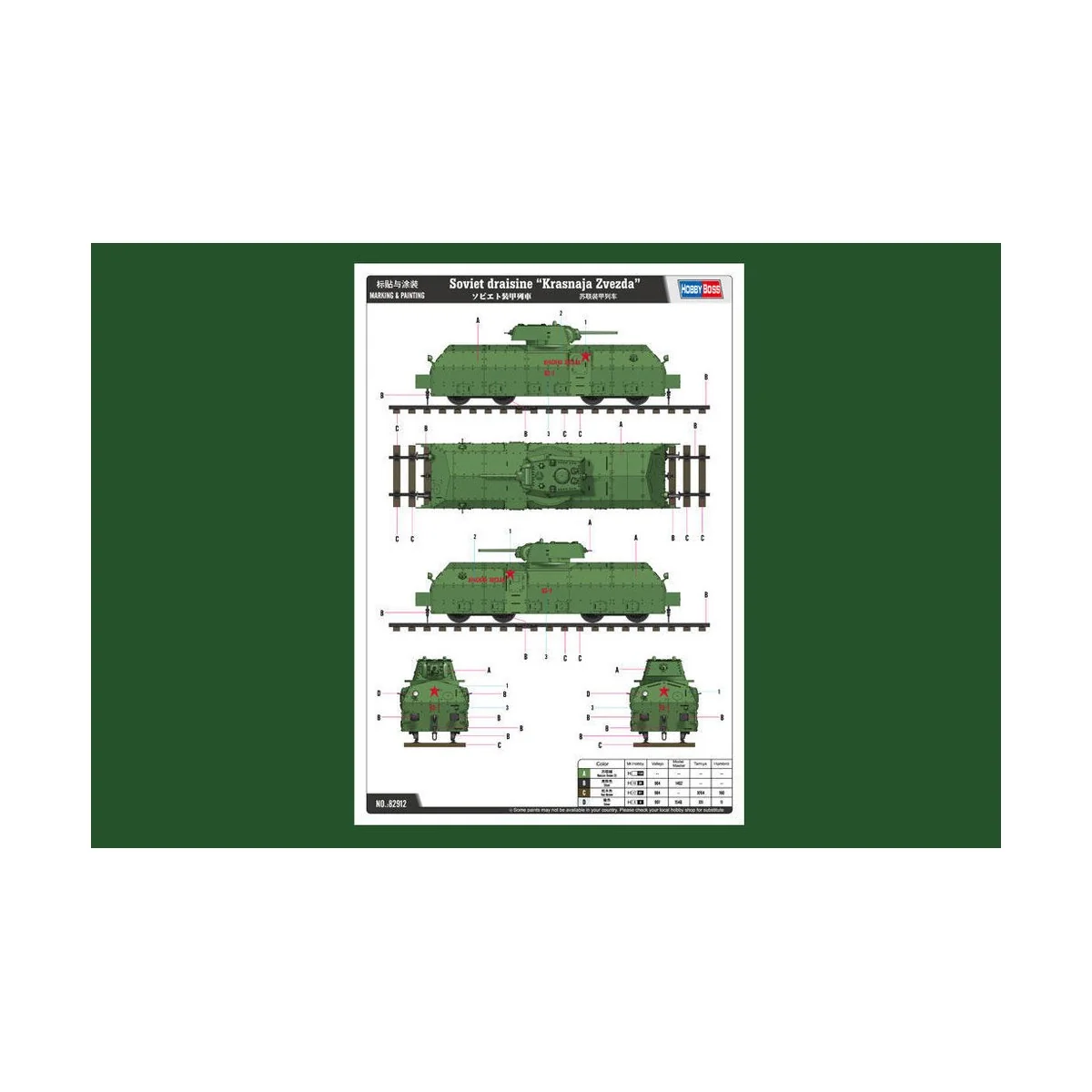 Soviet Armoured Train - Hobby Boss 82912