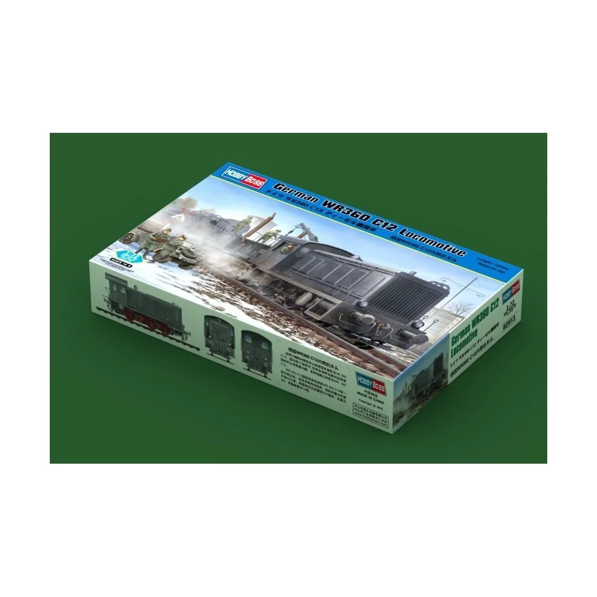 German WR360 C12 Locomotive, 1/72 - Hobby Boss 82913