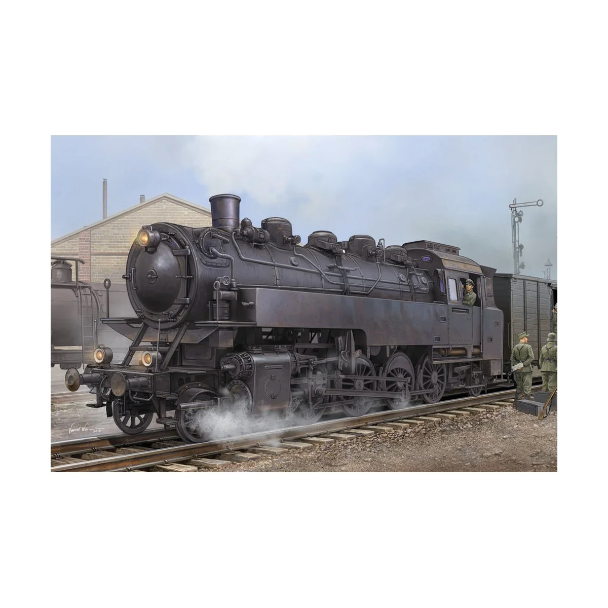 German Dampflokomotive BR86, 1/72 - Hobby Boss 82914