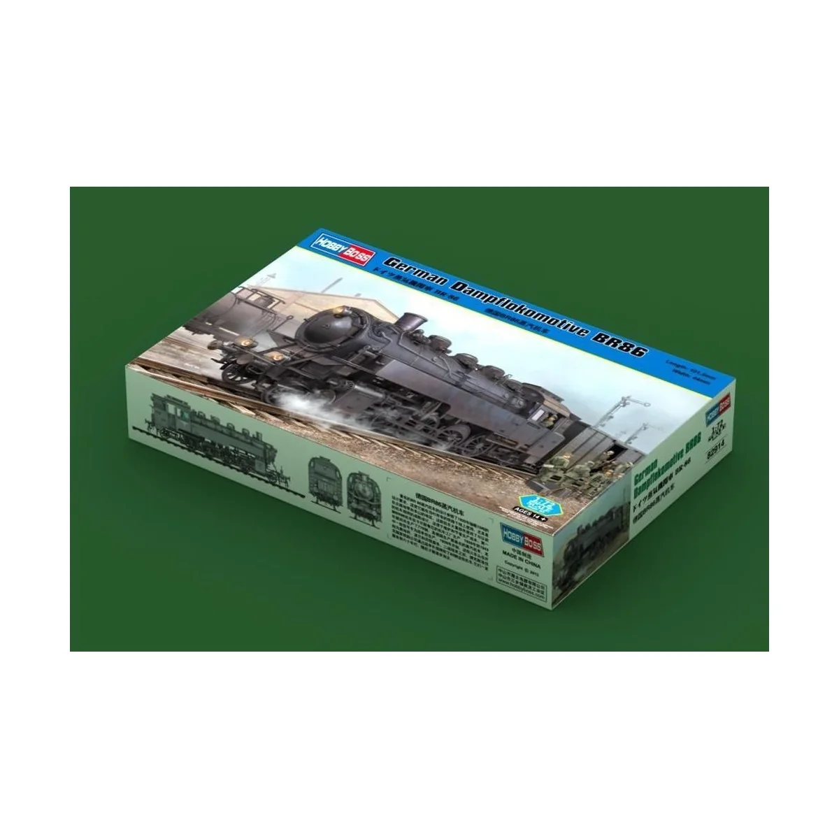 German Dampflokomotive BR86, 1/72 - Hobby Boss 82914