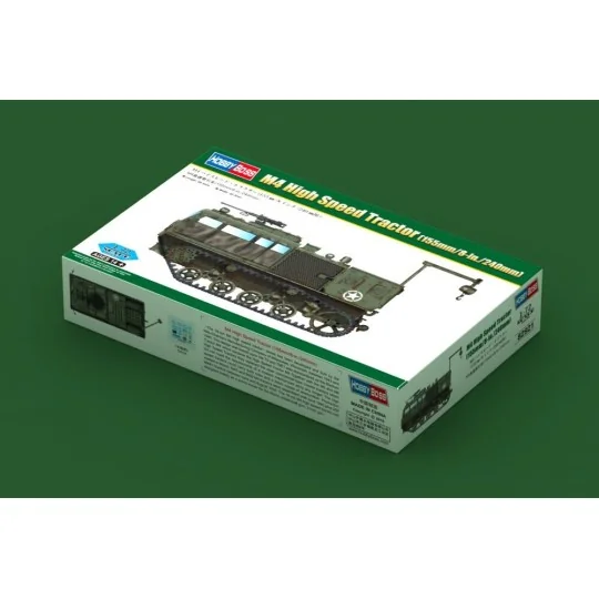 M4 High Speed Tractor(155mm/8-in./240mm), 1/72 - Hobby Boss 82921 M4 High Speed Tractor(155mm/8-in./240mm), 1/72 - Hobby Boss 82921