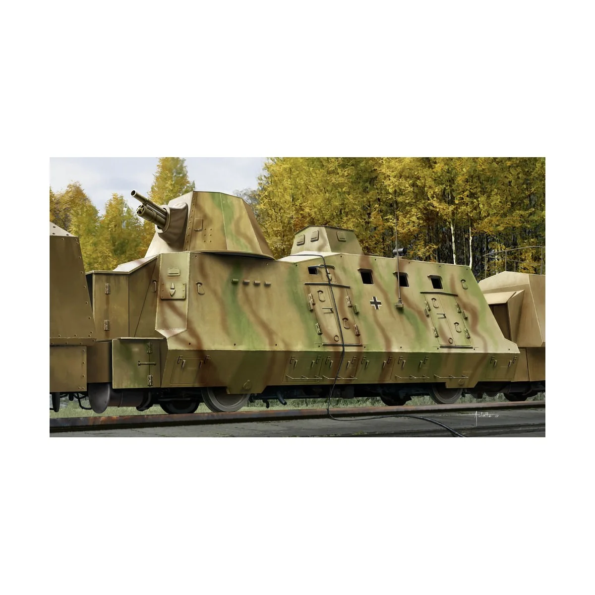 Geschutzwagen, 1/72 - Hobby Boss 82923