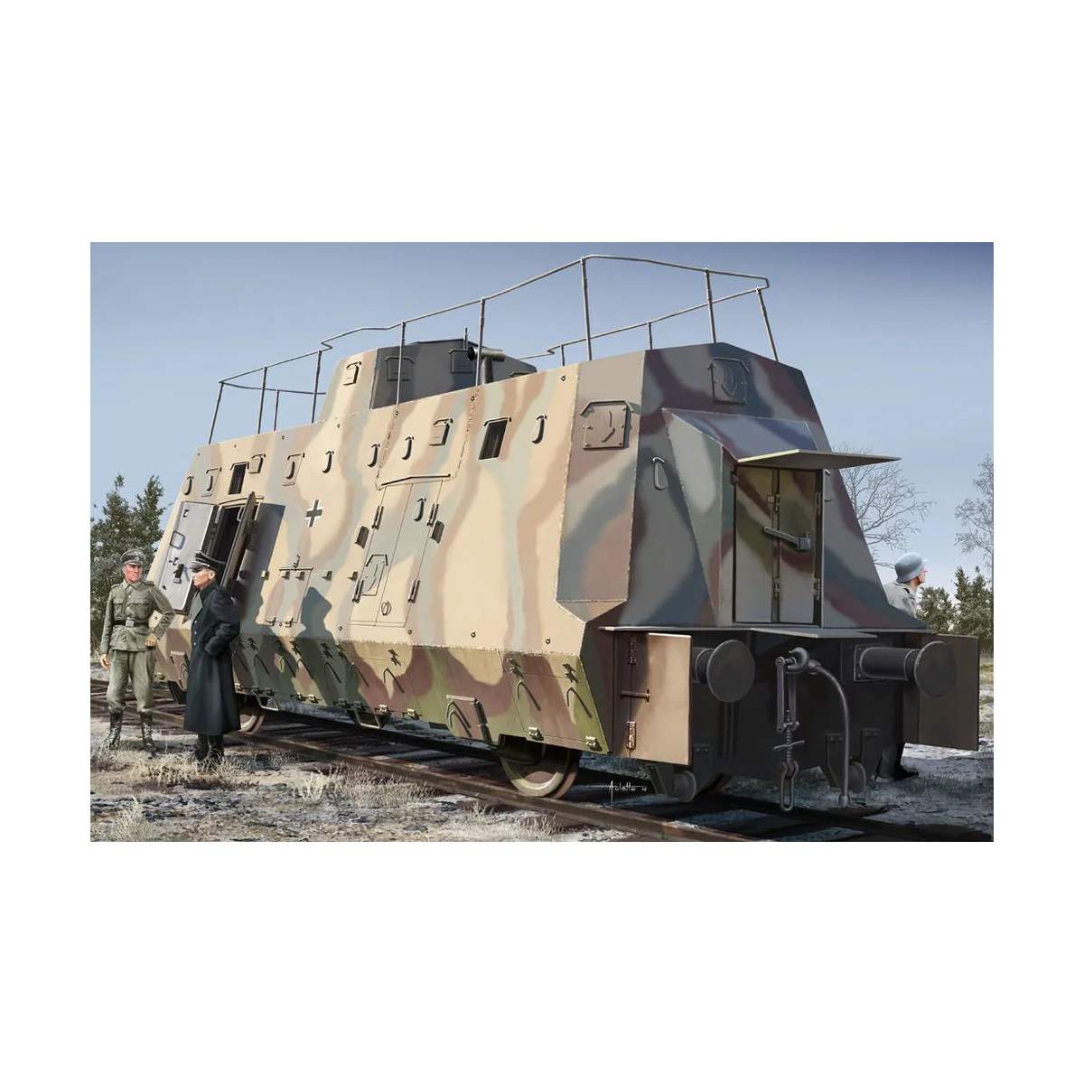 German Kommandowagen of BP-42, 1/72 - Hobby Boss 82924 German Kommandowagen of BP-42, 1/72 - Hobby Boss 82924