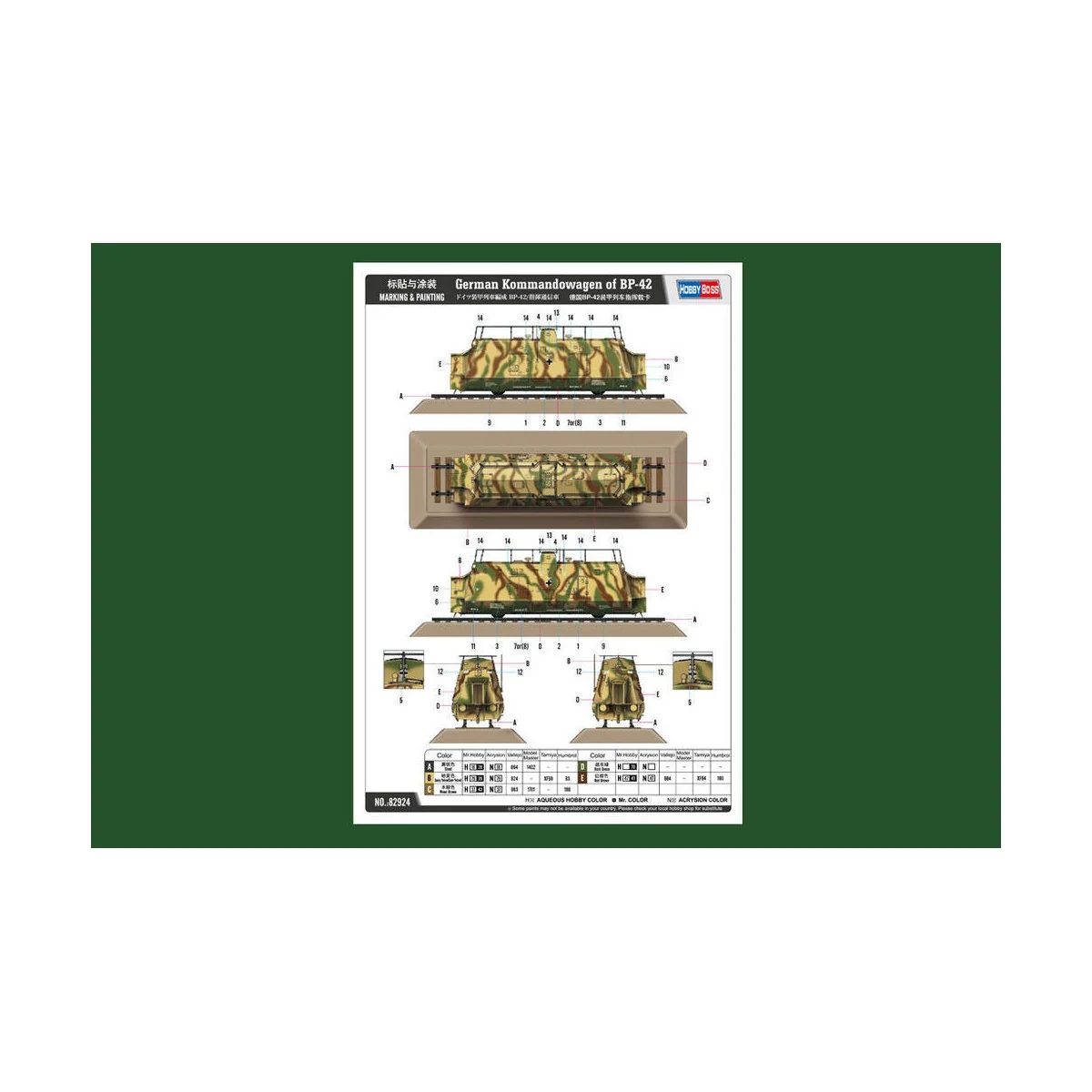 German Kommandowagen of BP-42, 1/72 - Hobby Boss 82924 German Kommandowagen of BP-42, 1/72 - Hobby Boss 82924