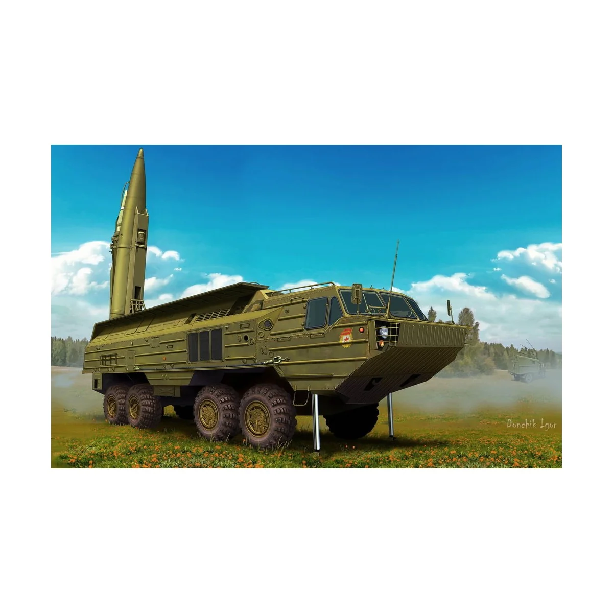 Soviet 9K714 OKA (SS-23 Spider), 1/72 - Hobby Boss 82926 Soviet 9K714 OKA (SS-23 Spider), 1/72 - Hobby Boss 82926