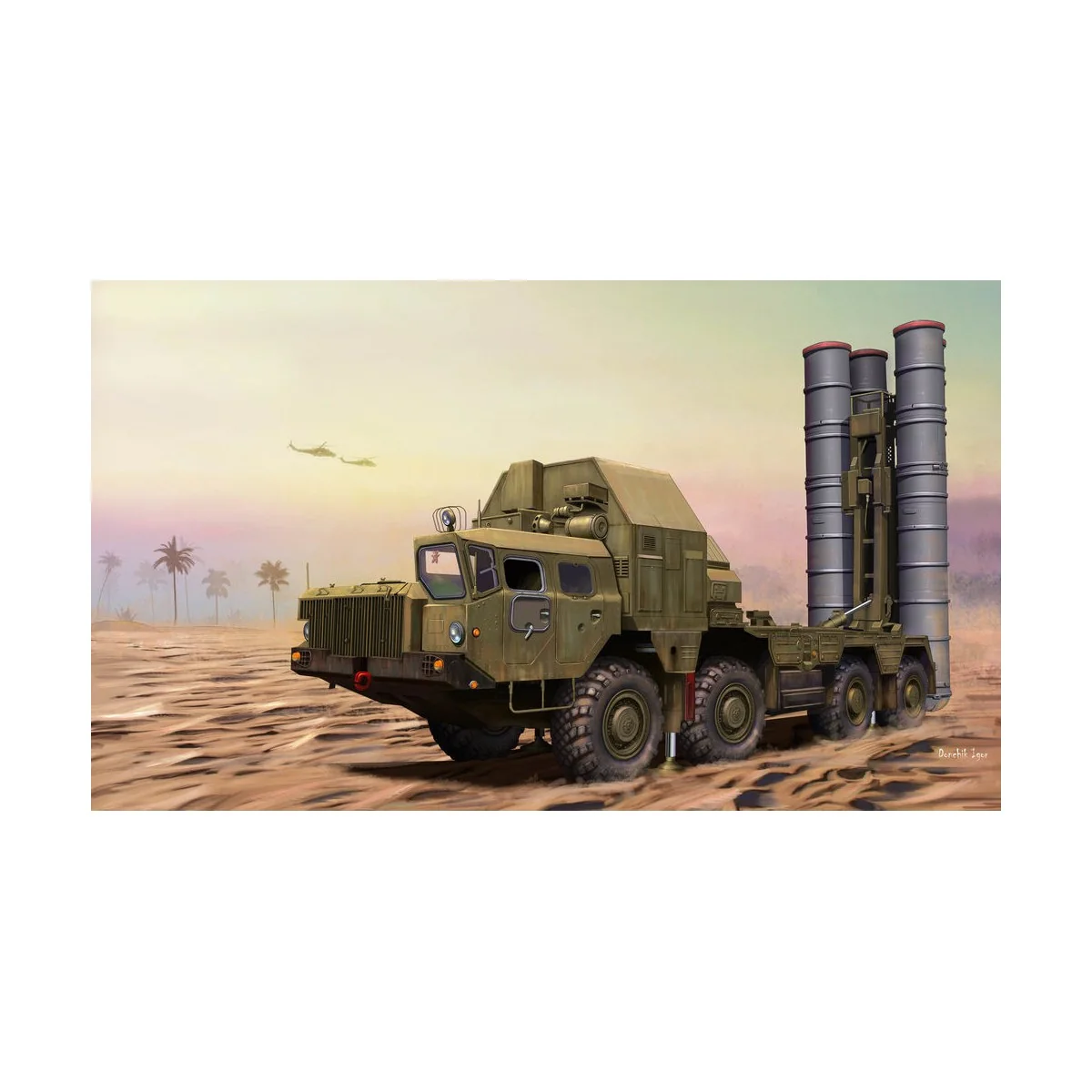48N6E of 5P85S TEL S-300PMU SA-10 GRUMBLE, 1/72 - Hobby Boss 82929 48N6E of 5P85S TEL S-300PMU SA-10 GRUMBLE, 1/72 - Hobby Boss 82929