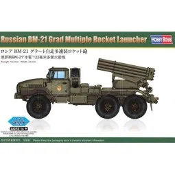 Russian BM-21 Grad Multiple Rocket Launcher, 1/72 - Hobby Boss 82931