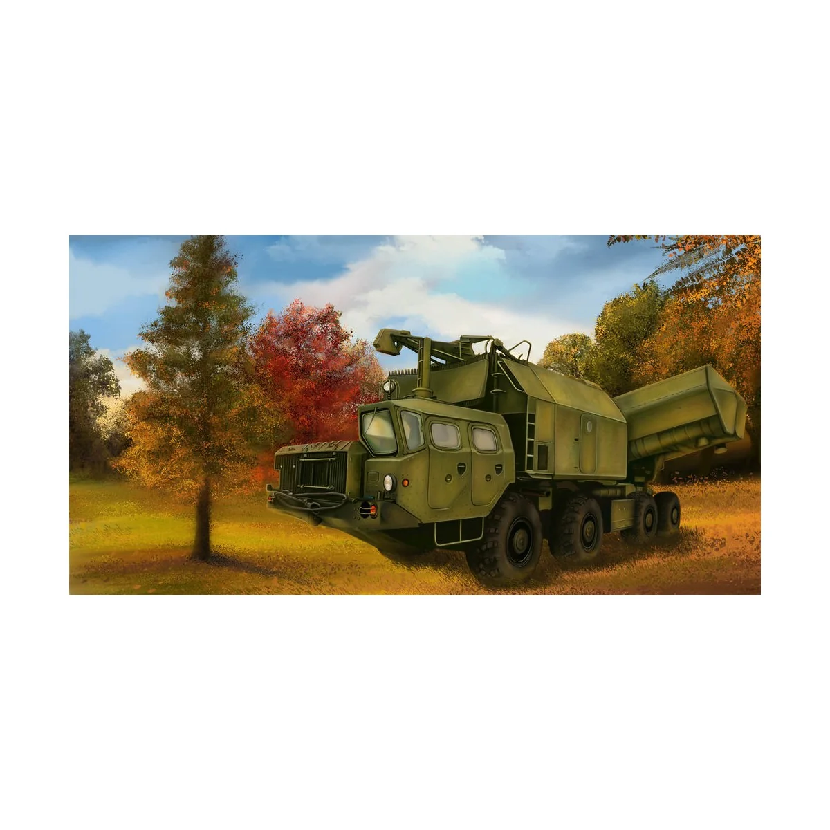 Russian 4K51 Rubezh Coastal ASM with P-15 - Hobby Boss 82937