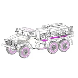 APA-5D Airport Starter Vehicle, 1/72 - Hobby Boss 82962