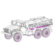 APA-5D Airport Starter Vehicle, 1/72 - Hobby Boss 82962